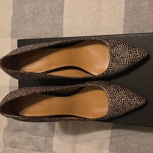 Banana Republic Madison Calf Hair Block Heels